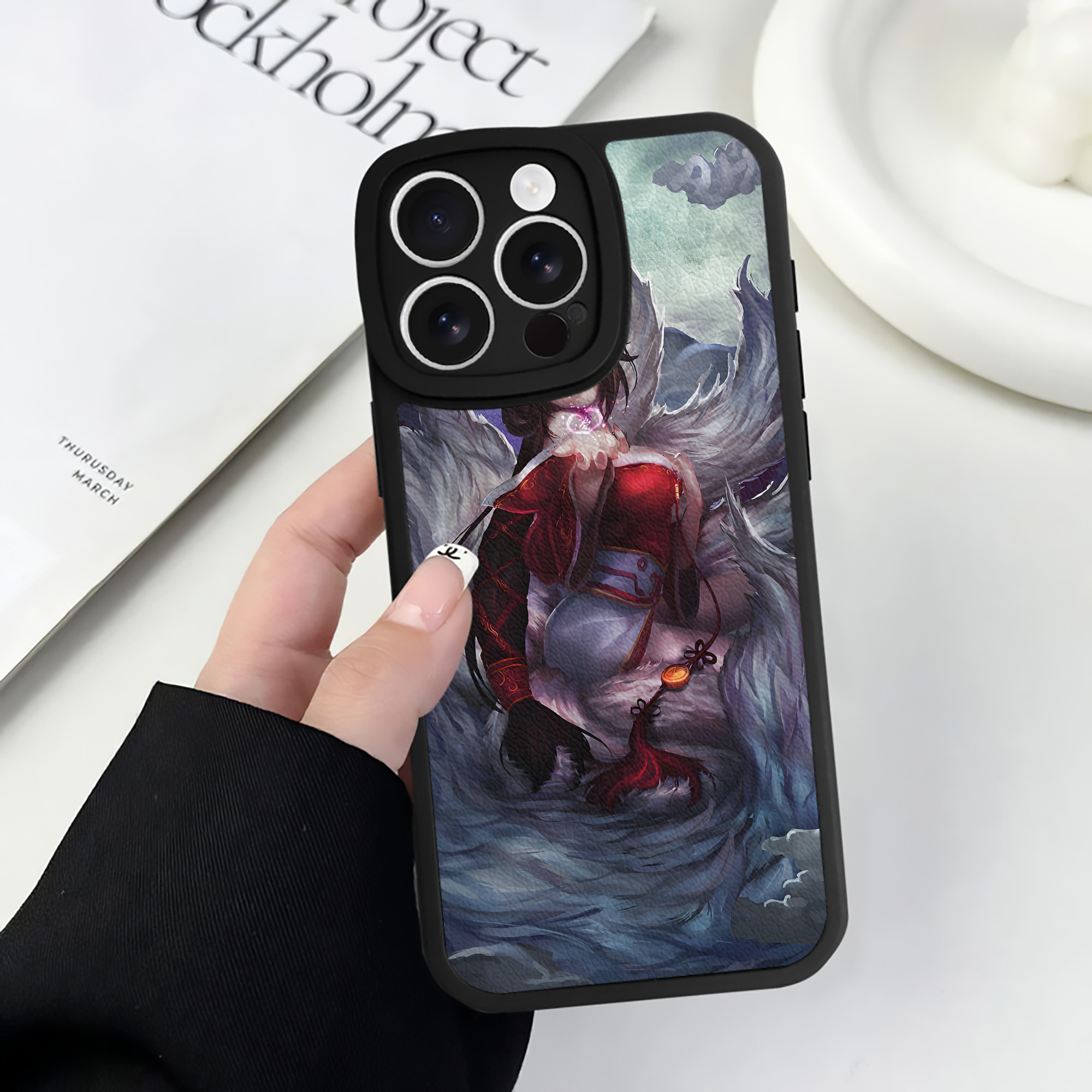 リーグ・オブ・レジェンド League of Legends LOL 【iPhone 16シリーズ対応】シリコンスマホケース（レザー調） 材質：シリコン